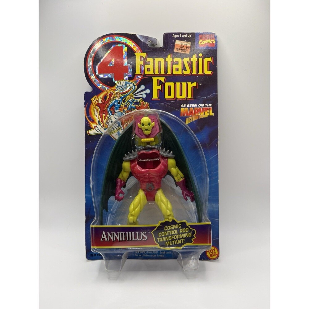 1995 Toy Biz ANNIHILUS Marvel Fantastic Four Action Figure 45123 Sealed